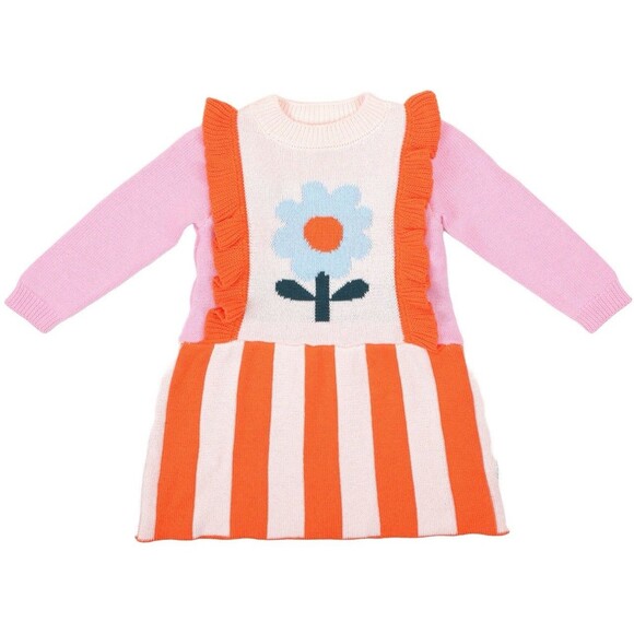 Munich Blue Baby Girl Child Toddler Infant Lot Of 3 Sweater Dresses 12-18 Months - Picture 4 of 16